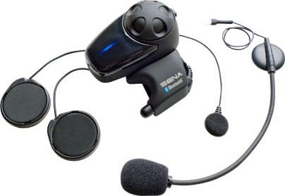 Kufje motoçiklete Sena SMH10, Bluetooth, Intercom, të zeza