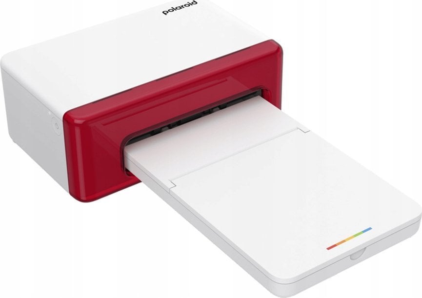 Printer fotografish Polaroid Hi Print 4x6, Bluetooth, portativ, i bardhë