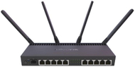 Ruter wireless MikroTik RB4011iGS, Wi‑Fi 5 dual band, Gigabit Ethernet, i zi