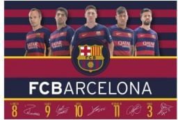 Nënshkrues tavoline Astra FC Barcelona, 34.5 x 49.5 cm, dizajn dyanshëm
