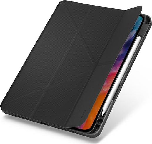 Футрола за таблет Uniq Transforma Rigor, за iPad Air 10.9 2020, антимикробна, сива charcoal