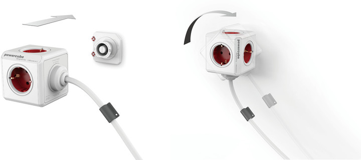 Prizë multifunksionale PowerCube, i bardhë