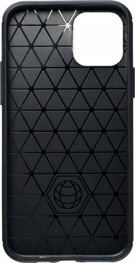 Mbulesë telefoni Armored Carbon Case për Xiaomi 14, TPU fleksibël, e zezë