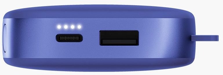 Пренослив полнач Fresh'N Rebel Power Bank, 12000mAh, 20W, сина