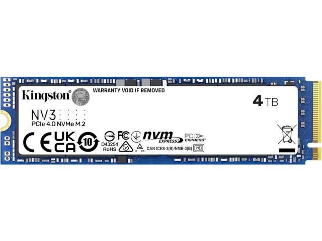 SSD Kingston NV3 4000G, M.2 2280 NVMe, 4TB
