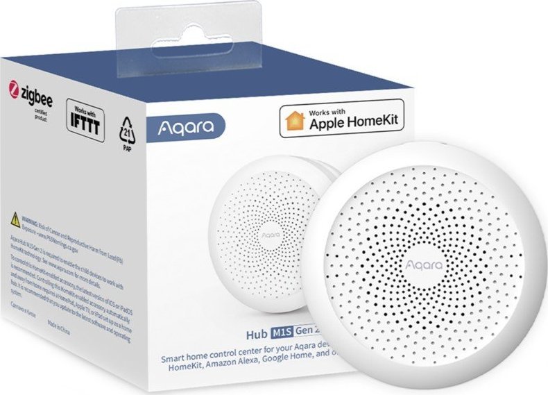Qendër kontrolli smart home Aqara Hub M1S Gen2, Zigbee 3.0, deri 128 pajisje, e bardhë