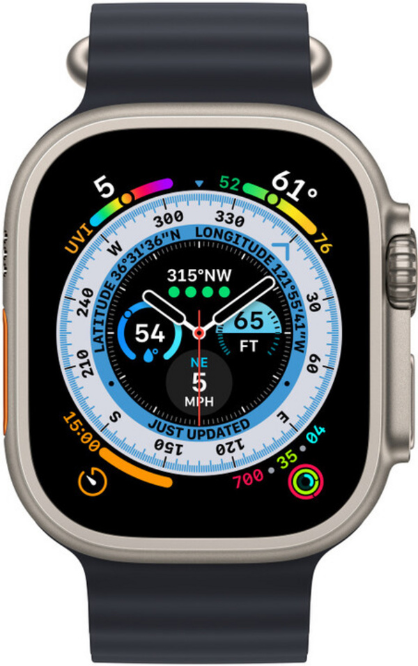 Apple Watch 49mm Band, Midnight Ocean Band