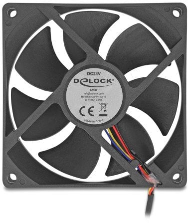 Ventilator PC Delock Axial Fan, 92mm, 24V DC, i zi