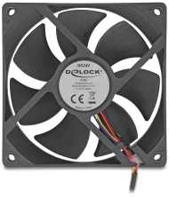 Ventilator PC Delock Axial Fan, 92mm, 24V DC, i zi