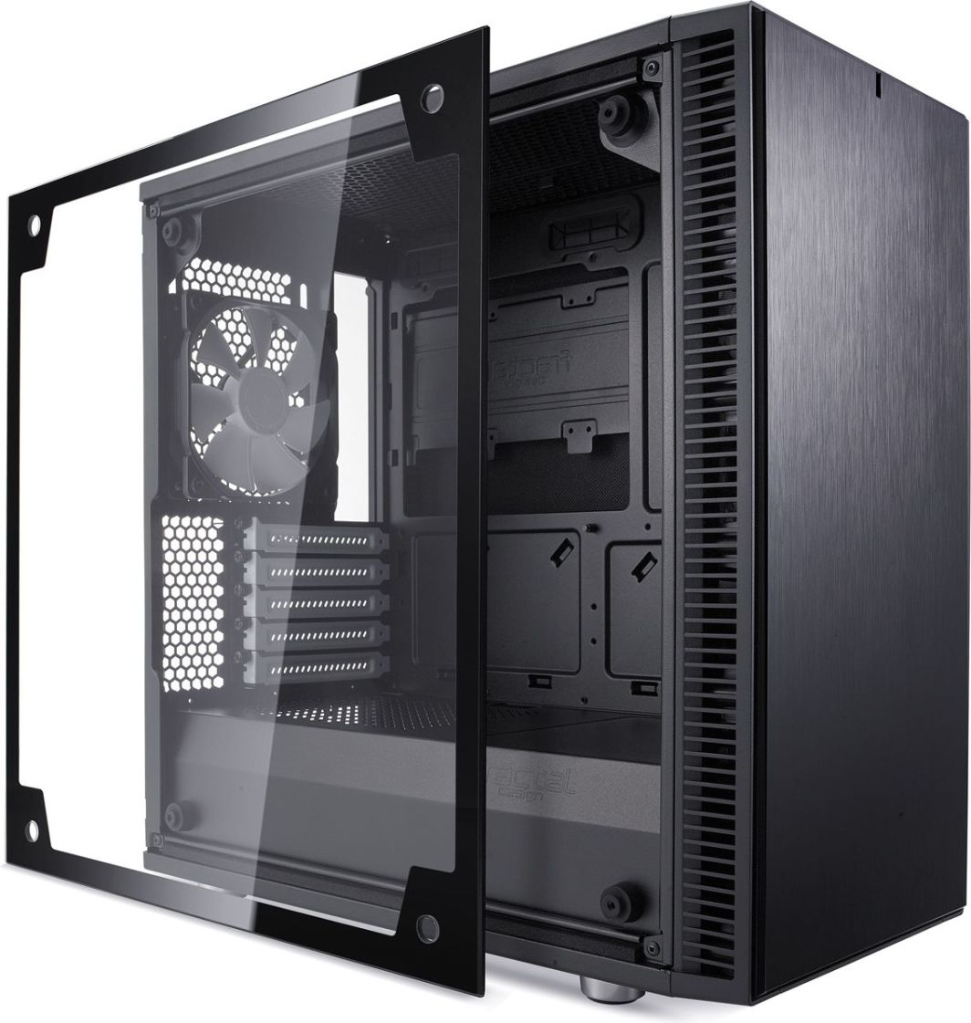 Kasë Fractal Design Define Mini C TG, Micro Tower