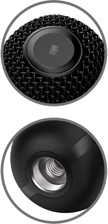 Микрофон HyperX Solocast, црн