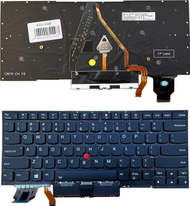 Tastierë Lenovo ThinkPad X1 Carbon Gen 7, TrackPoint, me ndriçim, US layout, e zezë
