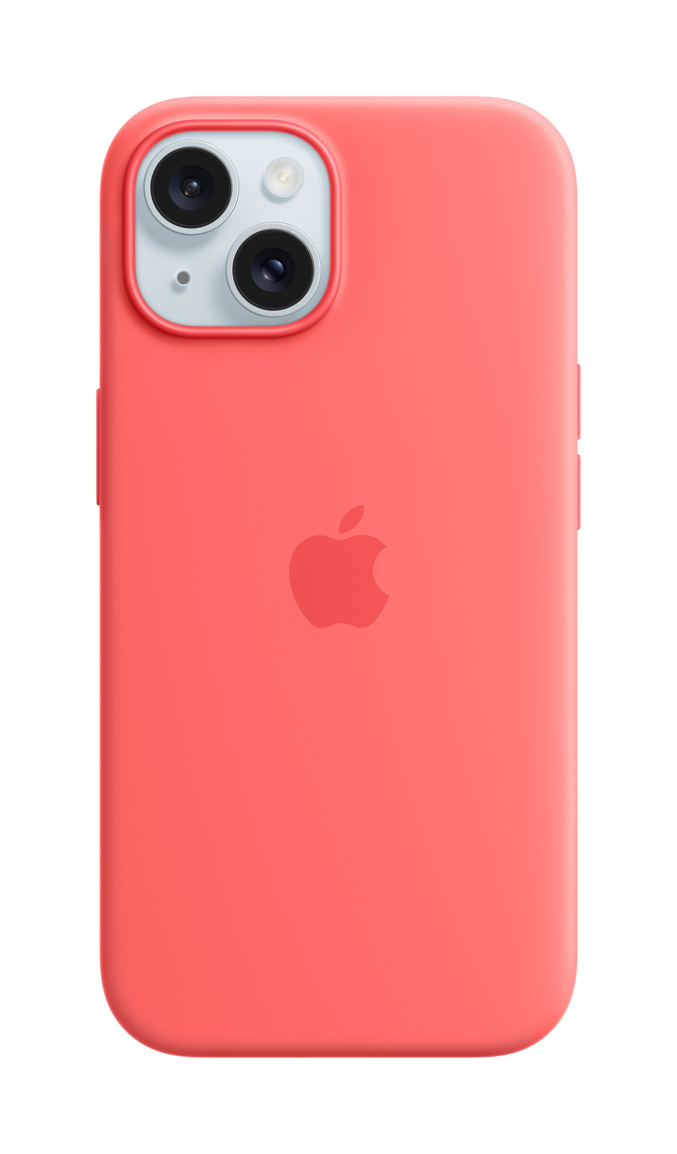 Apple iPhone 15 Silicone Case me MagSafe, Guava