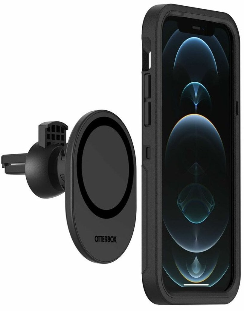 Mbajtëse veture Otterbox MagSafe Vent Mount, për grilë ajri, magnetike, e zezë