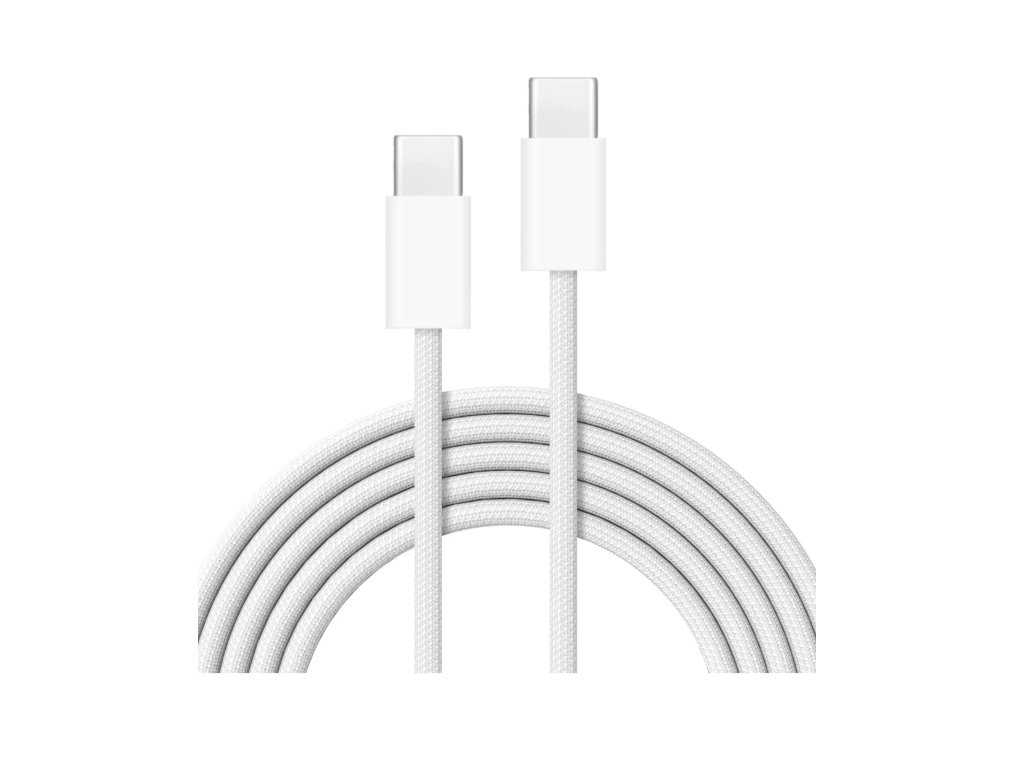 Kабел USB-C Cubenest, 60W, 1m, сет 4 парчиња, бел