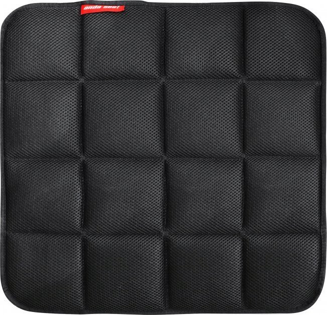 Jastëk ulëse AndaSeat Green-touch, 450x450mm, bambu me karbon natyral, fibër karboni, i zi