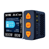 Karikues për bateri RC SKYRC B6AC Neo, 200W DC 60W AC, ekrani me ngjyra, i zi