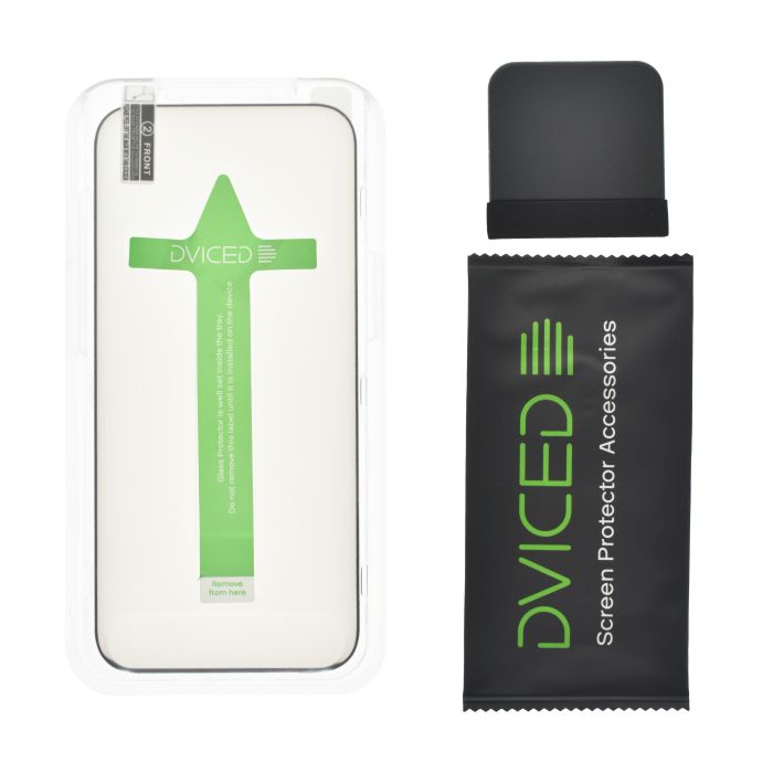 Dviced Tempered Glass Screen Protector Edge To Edge For iPhone 16 Pro Max With Applicator