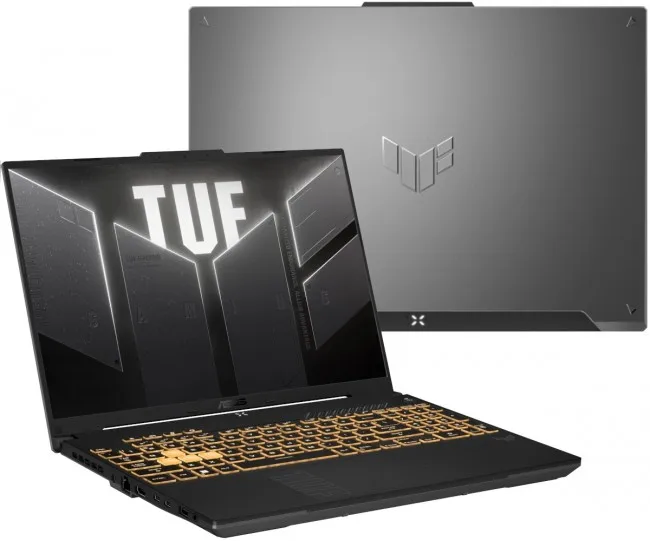 Laptop ASUS TUF Gaming F16 FX607VU-I5165W, 16", Intel Core 5-210H, 16GB RAM, 512GB SSD, NVIDIA GeForce RTX 4050, i hirtë