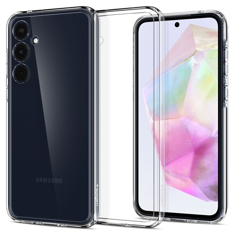 Mbrojtëse për celular Samsung Galaxy A35 Spigen Ultra Hybrid, transparente