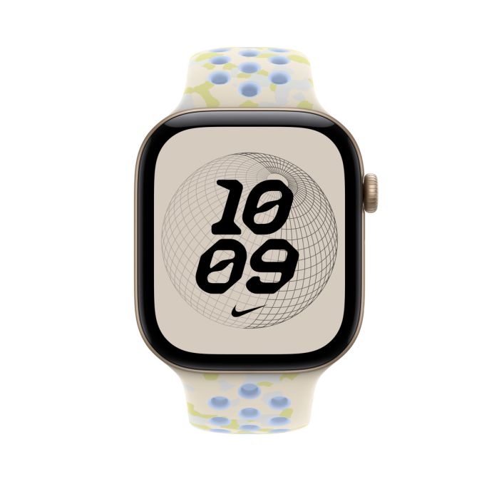 Apple Watch 46mm Chalk Calm Nike Sport Band, S/M