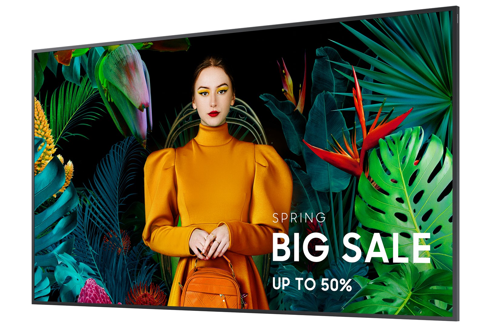 Monitor Samsung QB55C, 55", 4K Ultra HD, LCD, i zi
