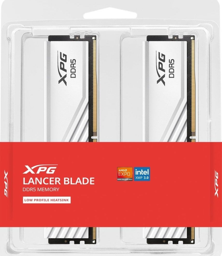 Memorie ADATA XPG Lancer Blade, DDR5, 32 GB, 6000 MHz, CL48, AX5U6000C4816G-DTLABWH
