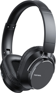 Безжични слушалки Tonsil R65BT, Bluetooth, ANC, црни
