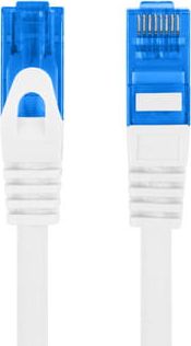 Kabllo Lanberg Patch Cord Cat.6A S/FTP LSZH CCA – 10 m, e bardhë