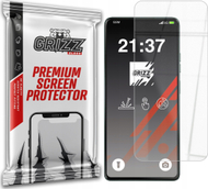 Xham mbrojtës Grizz HybridGlass 9H për Motorola Moto G75, transparent