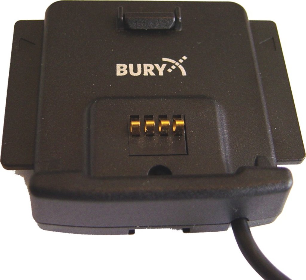 Mbajtës ekrani BURY CC 9060, për sistem hands free, i zi