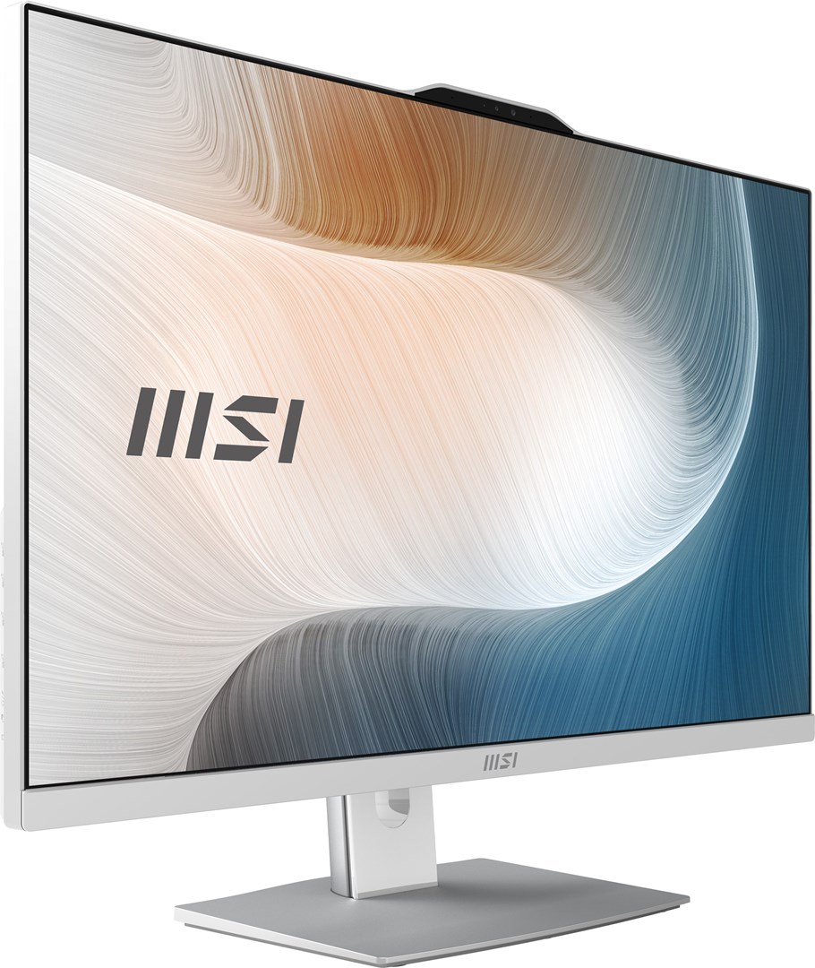 Се-во-едно компјутер MSI Modern AM272P 12M-441EU, 27\", Intel Core i5-1235U, 512GB SSD, бел