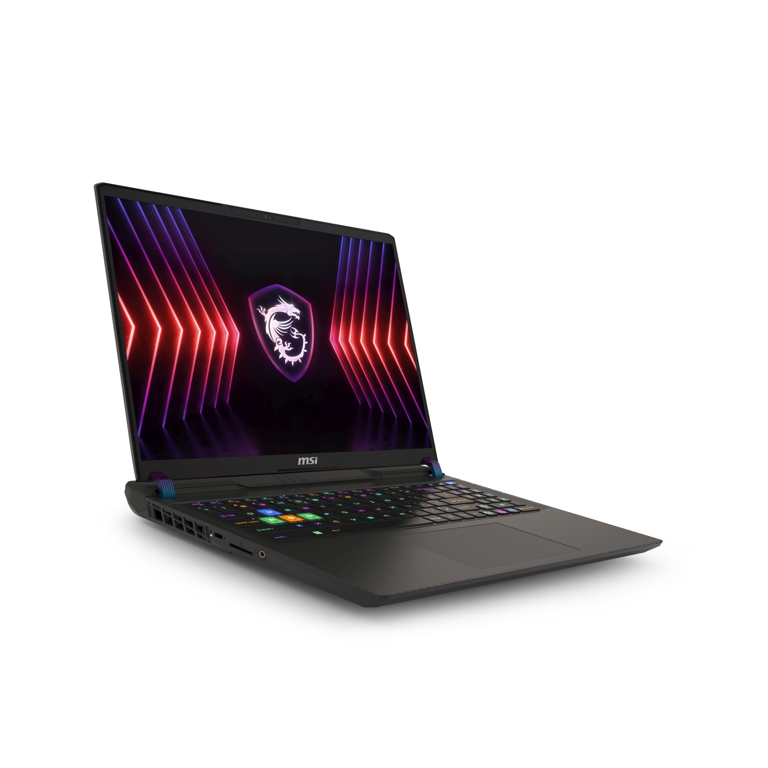 Laptop MSI Vector 16 HX A13VHG, 16", Intel Core i9-13980HX, 32GB RAM, 1TB SSD, NVIDIA GeForce RTX 4080, i hirtë i errët
