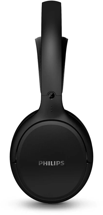 Kufje wireless Philips SHC5200M2, mbi vesh, të zeza