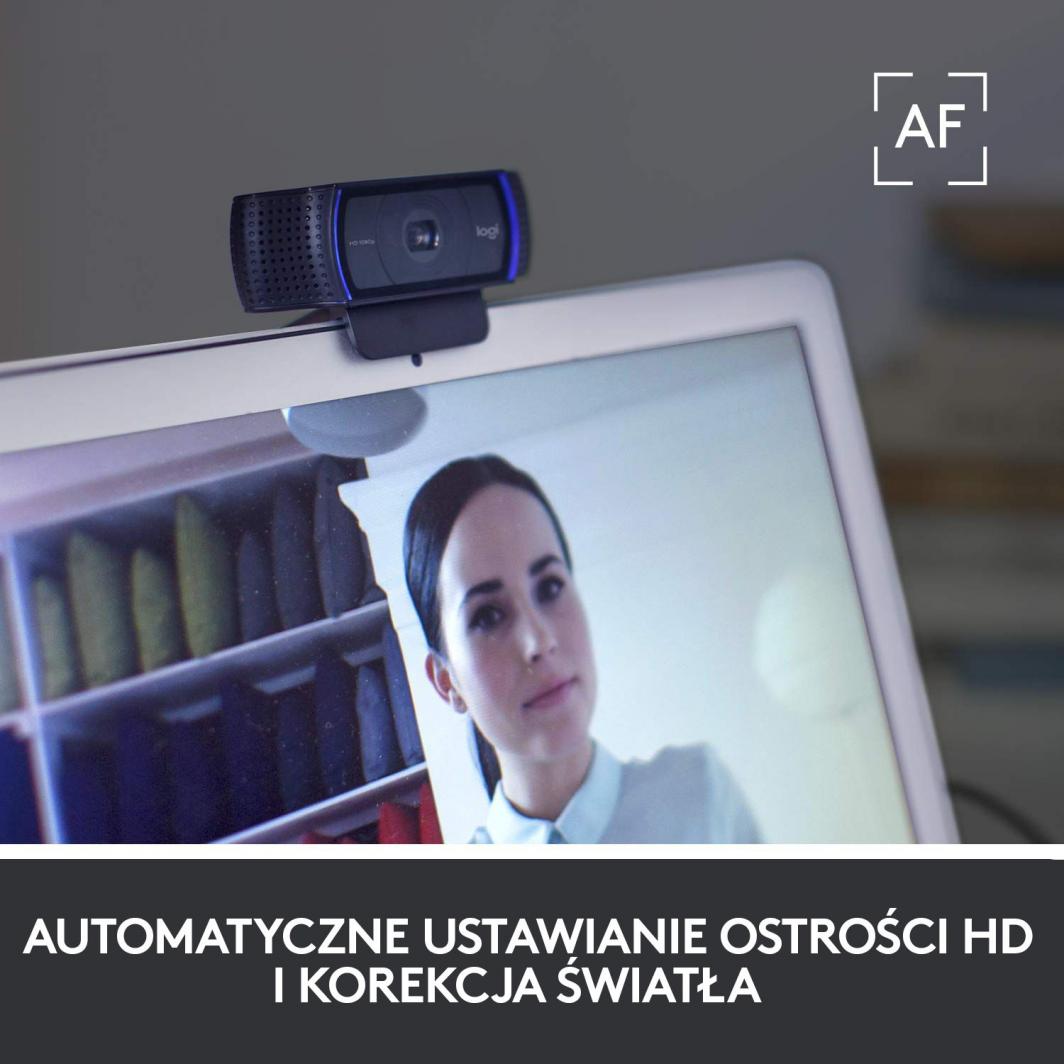Uebkamerë Logitech C920 HD Pro, e zezë