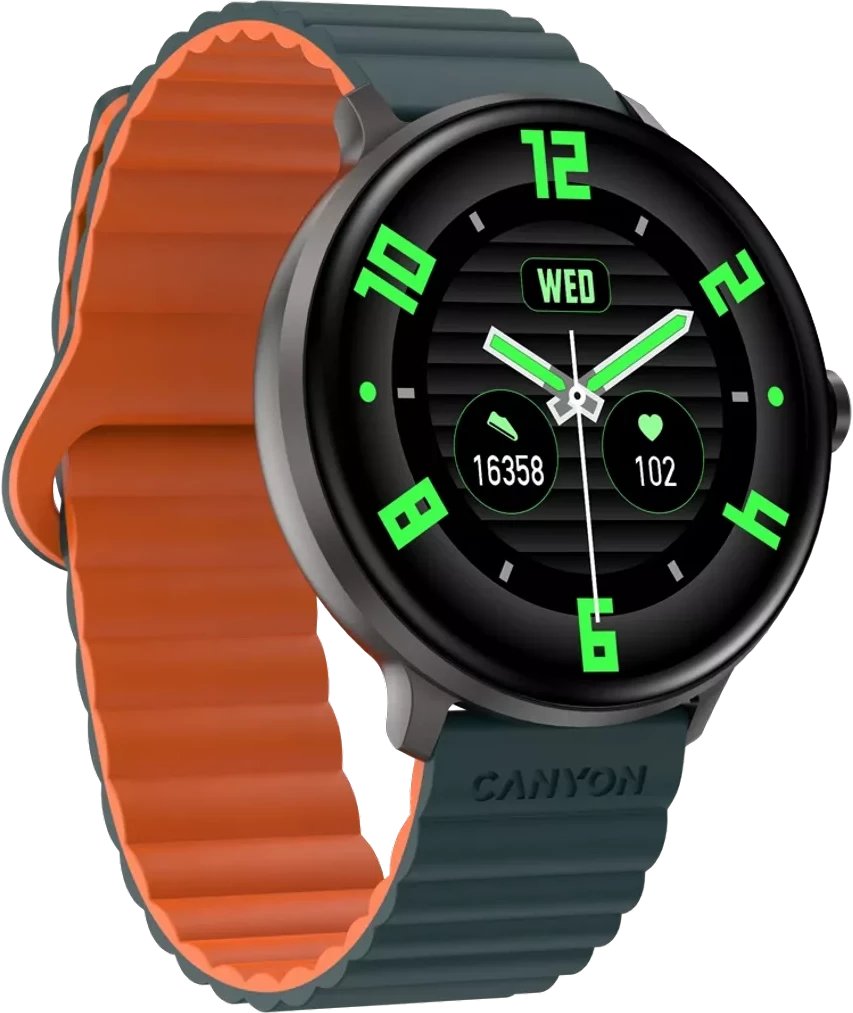 Orë inteligjente Canyon CNS-SW69BG, 44mm, Bluetooth, e hirtë