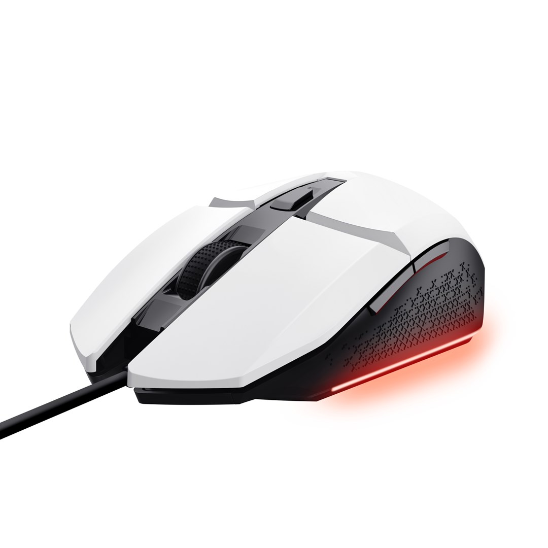Maus Gaming GXT 109W Felox, 200-6400 DPI, 6 Butona, i bardhë