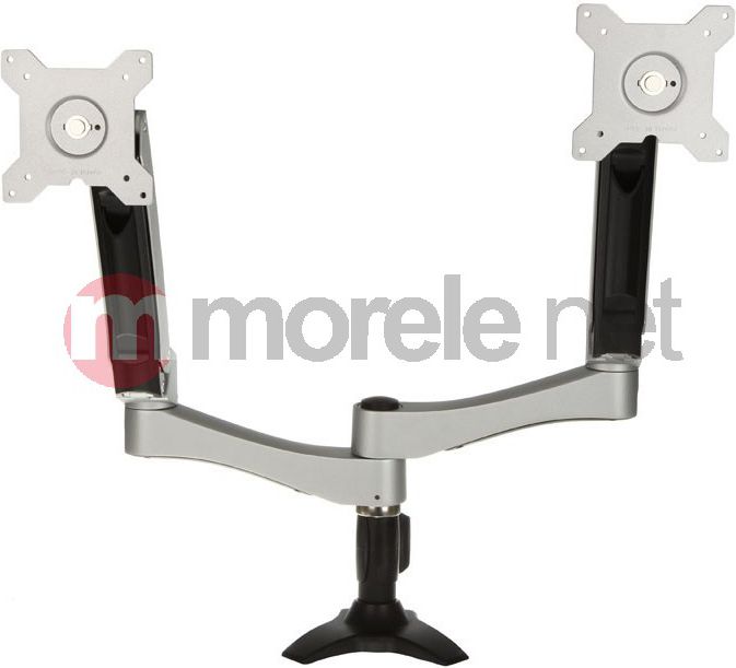 Mbajtëse tavoline për monitor SilverStone ARM22SC, për 2 monitorë deri 24", VESA 75x75 100x100, e zezë