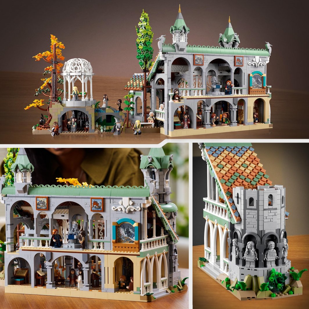 Set LEGO® Icons 10316 The Lord of the Rings: Rivendell, 6167 pjesë