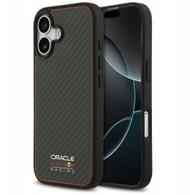 Futrollë telefoni Red Bull Case Kevlar Logo Matt MagSafe për iPhone 17, mbrojtje kevlar, përfundim mat, e zezë