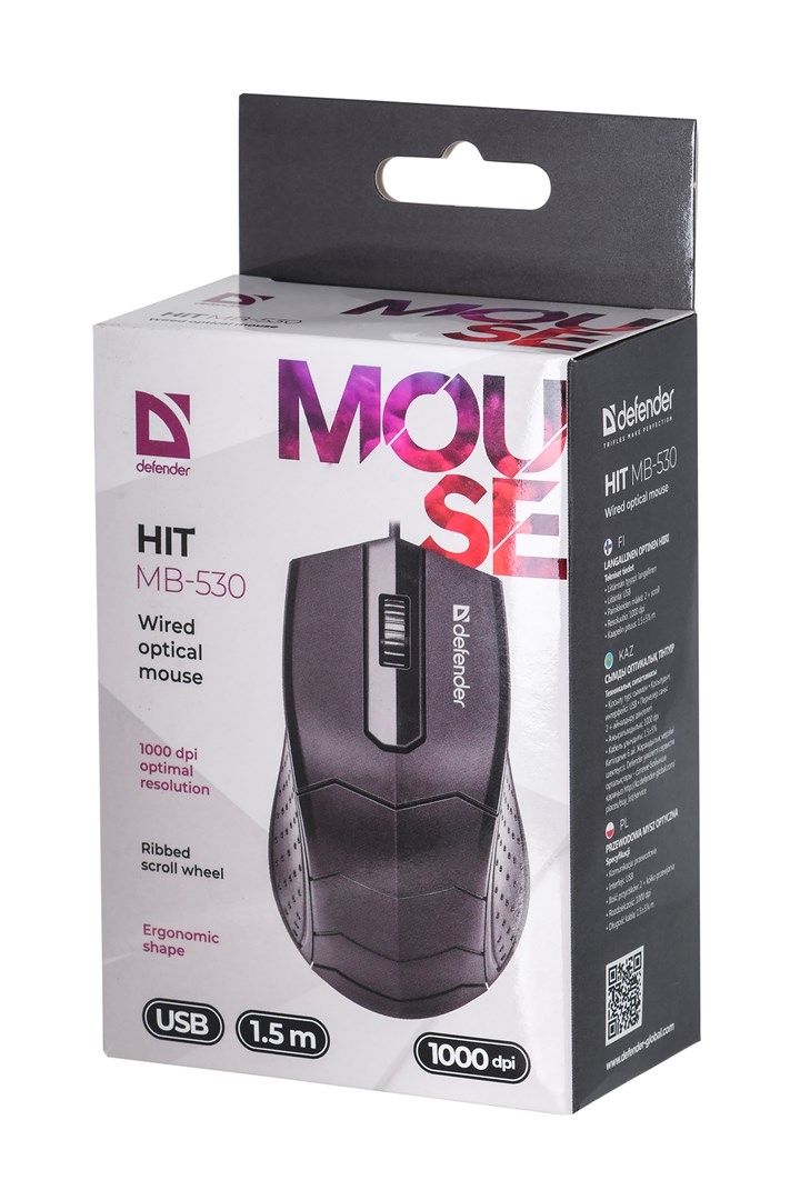 Maus Defender MB-530, USB, i zi