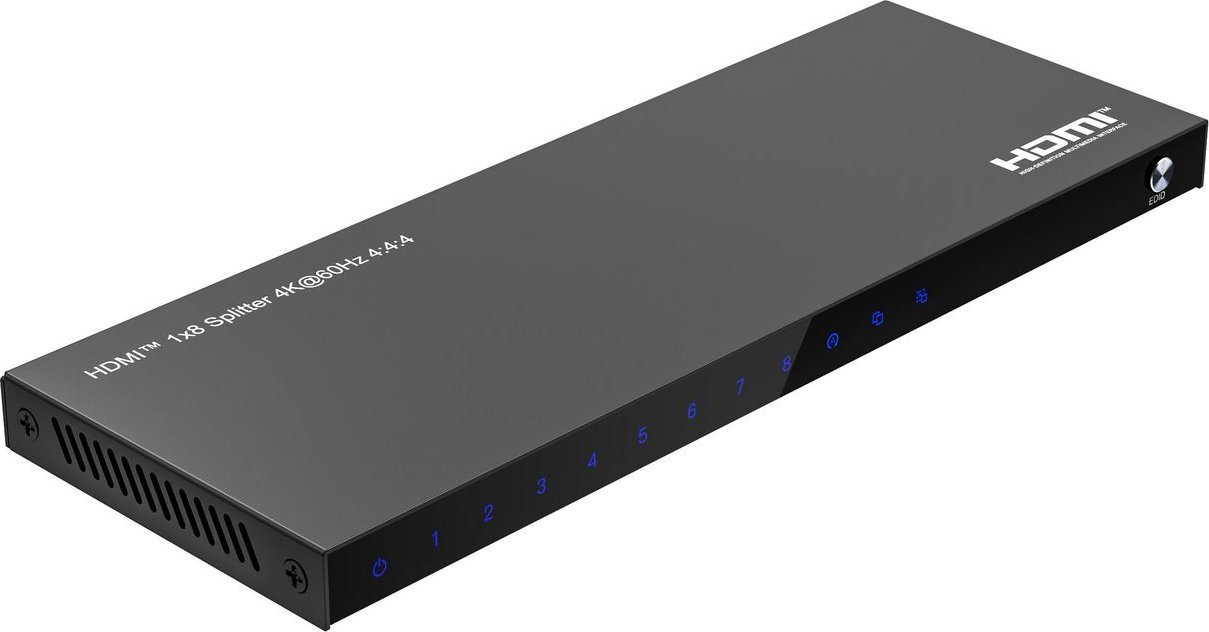 Splitter video HDMI Microconnect MC-HDMISPLITTER0108-4K, 1x8, 4K 60Hz, i zi