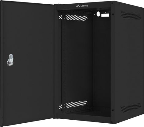 Kabinet muri rrjeti Lanberg WF10-2309-00B, 10", 9U, i zi