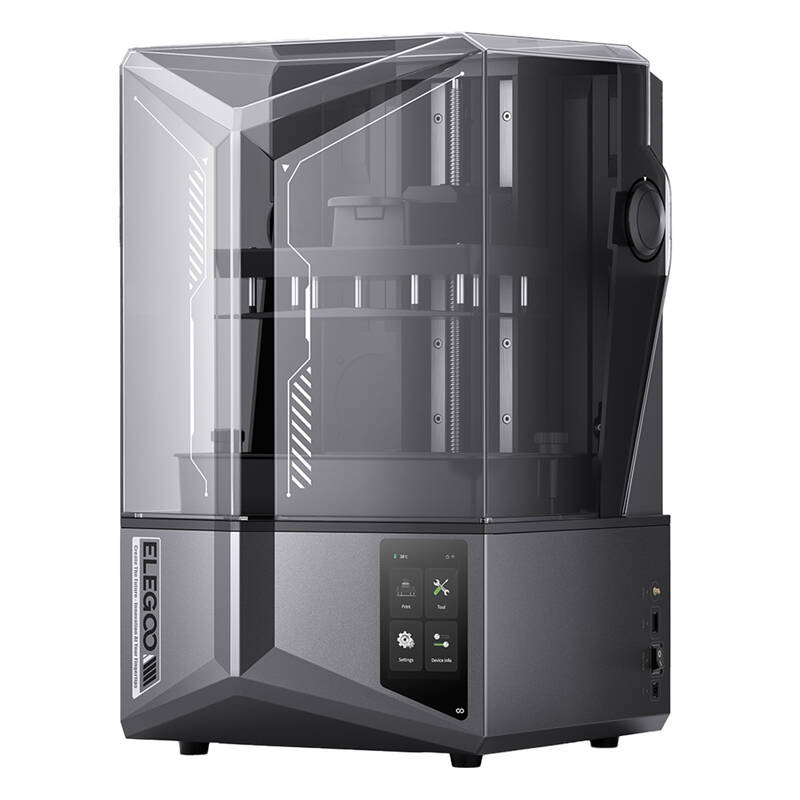 Printer 3D resin Elegoo Saturn 4 Ultra, LCD 10", 12K, gri