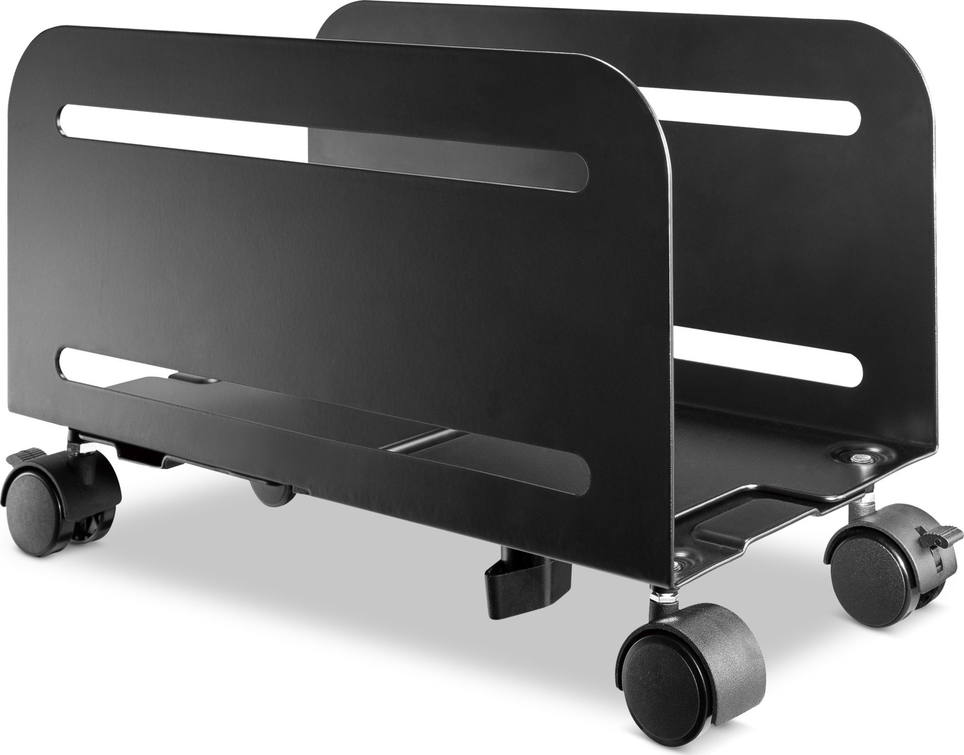 Mbajtëse me rrota për kasë kompjuteri InLine PC Trolley, deri 10kg, e zezë