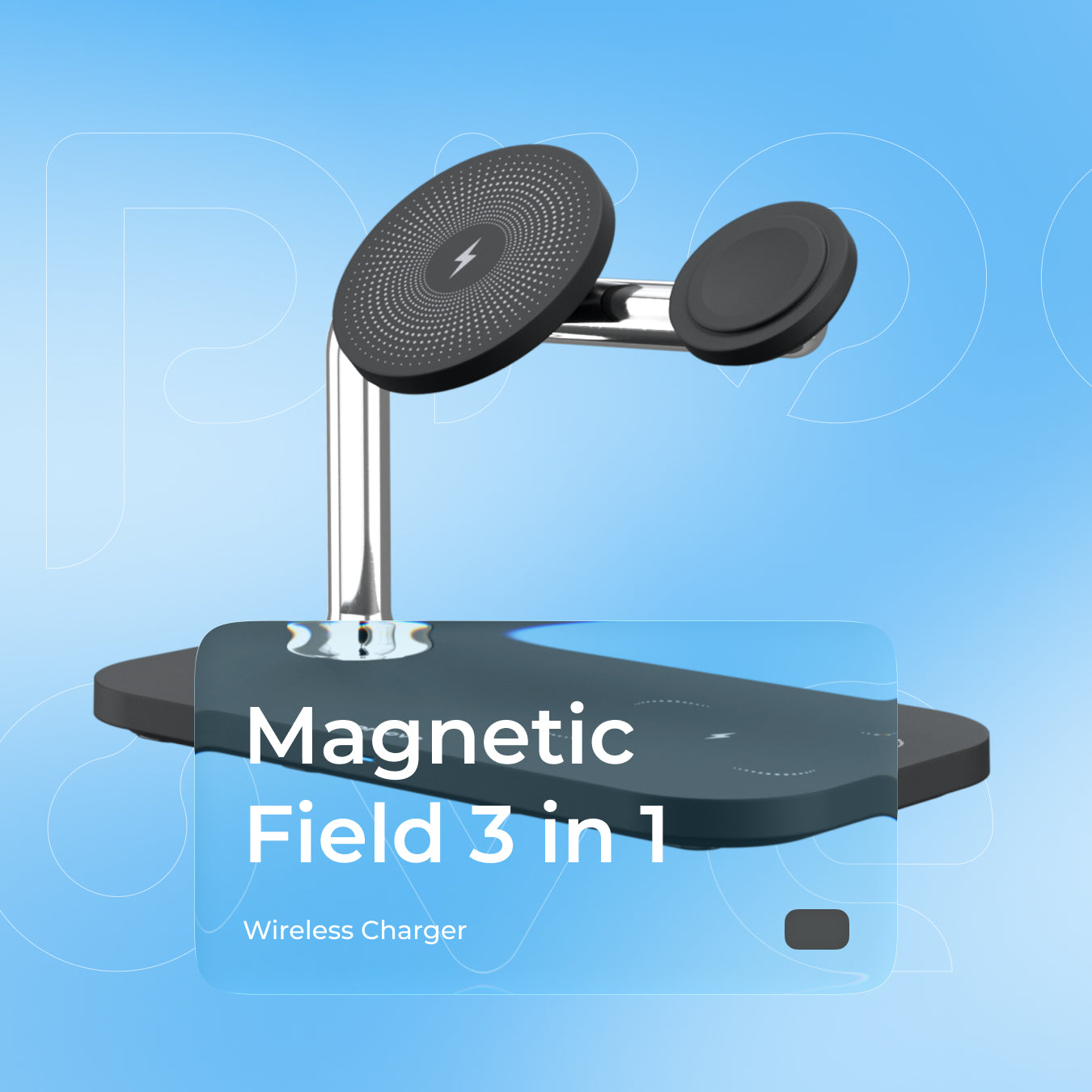 Karikues wireless Proove Magnetic Field 3n1, 15W