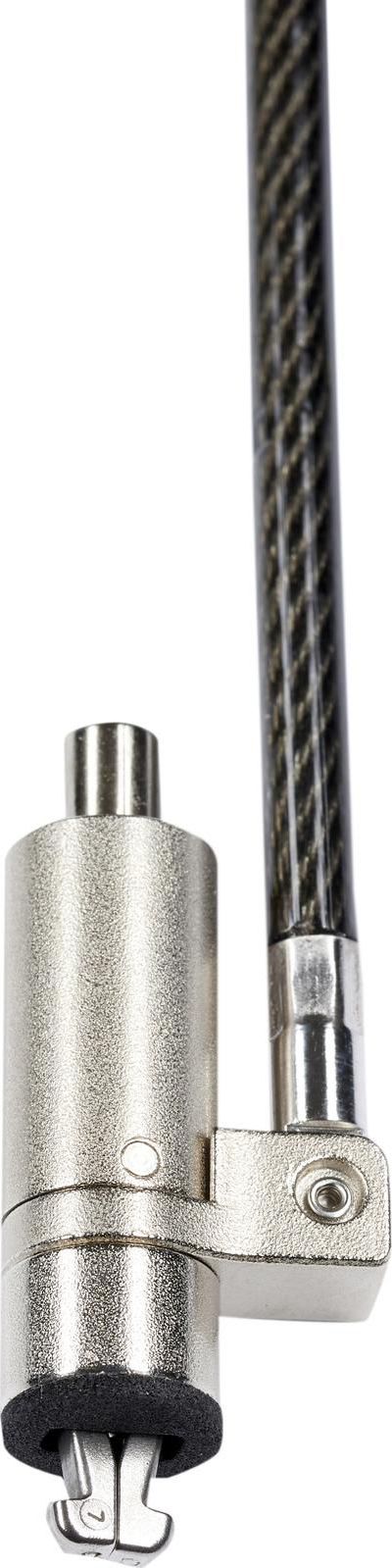 Kabllo sigurie DICOTA D30835, Kensington Lock, 2 m, e zezë