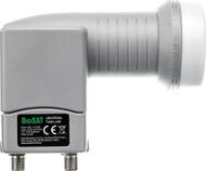 Konvertor satelitor DigiSAT DS2 Twin, 4K, multiroom, gri