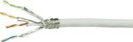 Kabllo rrjeti LogiLink Cat6 S FTP, 100m, PVC, e bardhë