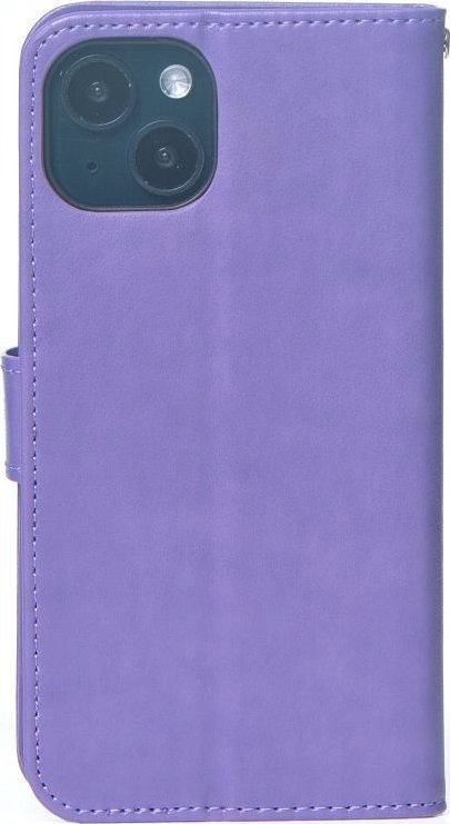 Kabull telefon Forcell MEZZO Book për Samsung A13 4G, model dreamcatcher, vjollcë